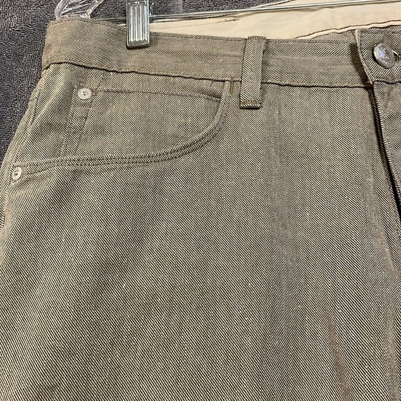 AGAVE DENIM PRAGMATIST Men’s Jeans, Sage Gray/Brown color, size 34/30 - Picture 2 of 14